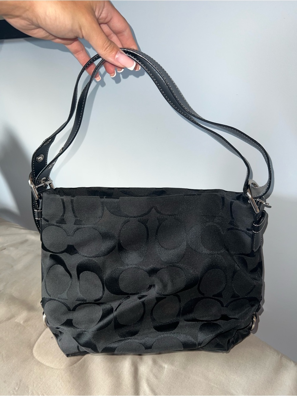 Coach Black Shoulder Bag